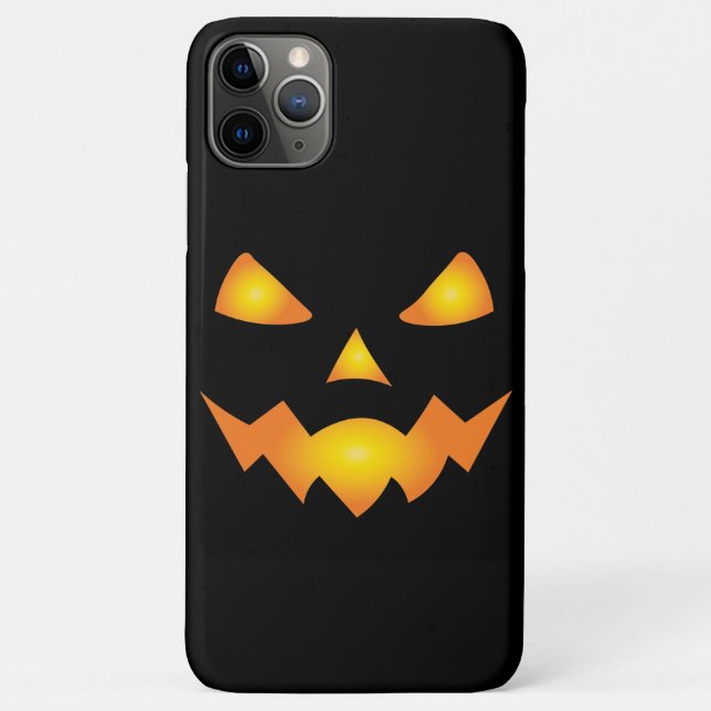 Pumpkin Face Jack O Lantern Halloween Spooky Case-Mate iPhone Case (Back)