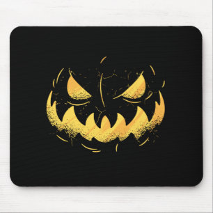 Pumpkin Face Mouse Mat