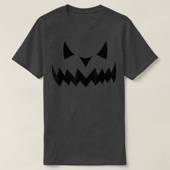 Pumpkin Face  T-Shirt (Design Front)