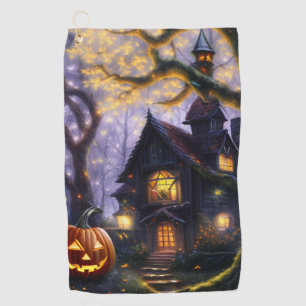 pumpkin/fall/autumn/Halloween Golf Towel