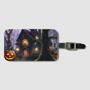 pumpkin/fall/autumn/Halloween Luggage Tag
