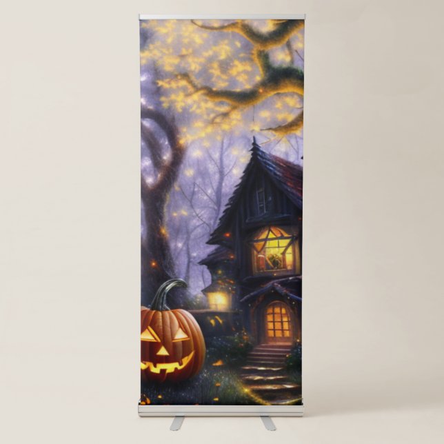 pumpkin/fall/autumn/Halloween  Retractable Banner (Front)
