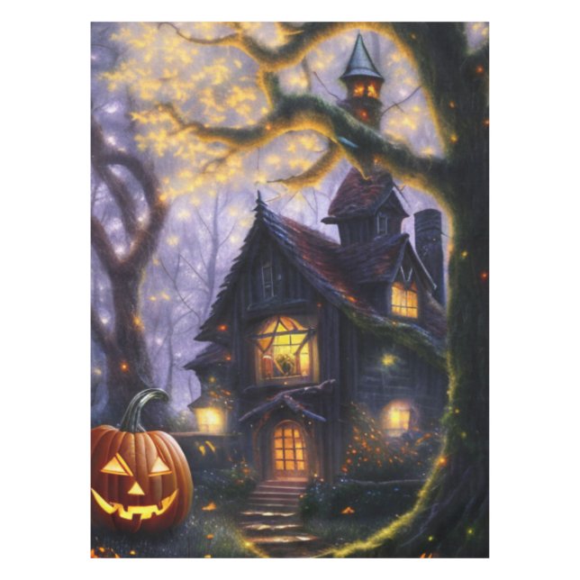 pumpkin/fall/autumn/Halloween  Tablecloth (Front)