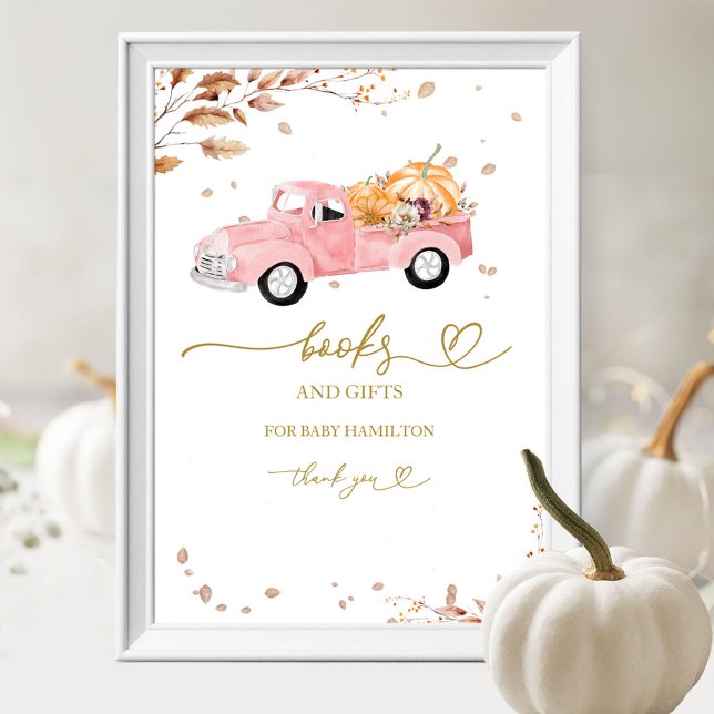 Pumpkin Fall Books for Baby Sign (Creator Uploaded)
