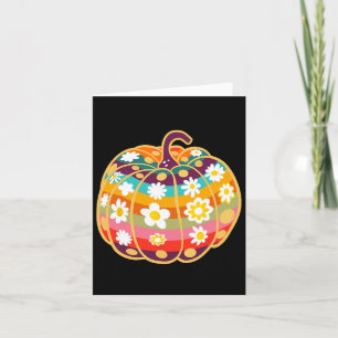 Pumpkin Fall Season Autumn Halloween Thanksgiving  Card
