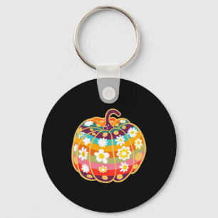 Pumpkin Fall Season Autumn Halloween Thanksgiving Key Ring