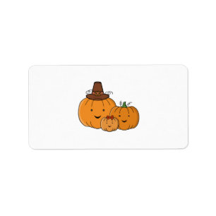 Pumpkin Family Label