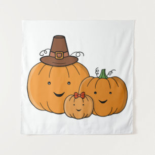 Pumpkin Family Tapestry