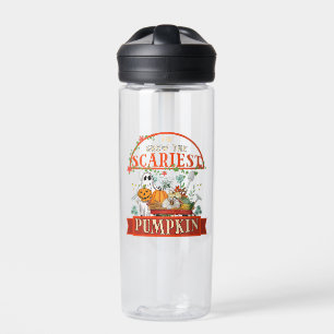 Pumpkin Farmer Halloween Water Bottle
