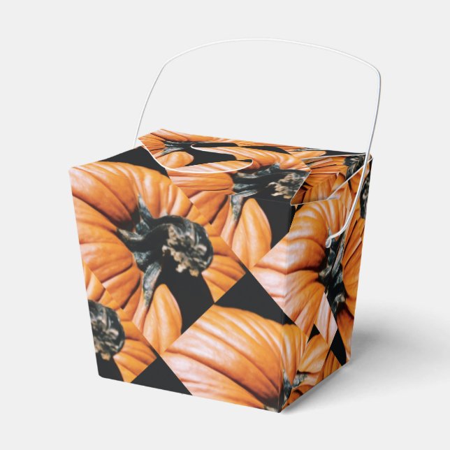 Pumpkin Favour Box (Front Side)