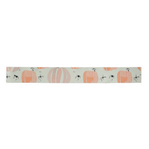 Pumpkin feel satin ribbon