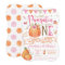 Pumpkin First Birthday Invitation, Autumn Fall