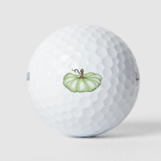 pumpkin flat green golf balls