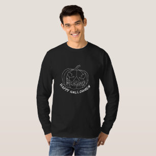 Pumpkin for Halloween 2 chalkboard look T-Shirt