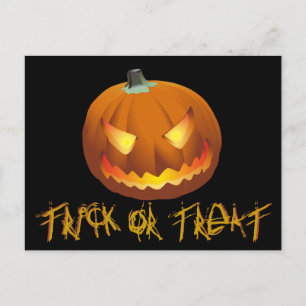 Pumpkin for Halloween 6 Holiday Postcard