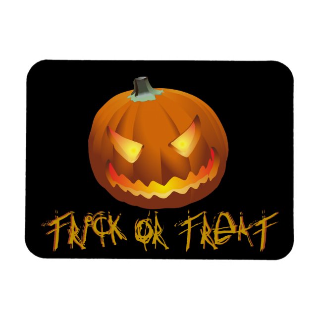 Pumpkin for Halloween 6 Magnet (Horizontal)