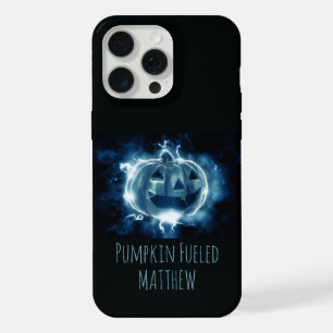 Pumpkin Fuelled Halloween Black iPhone 15 Pro Max Case