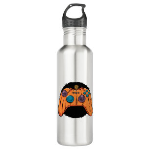 PUMPKIN GAMEPAD HALLOWEEN GAMING 710 ML WATER BOTTLE