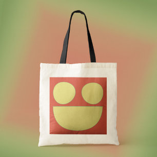 Pumpkin Geometry Tote Bag