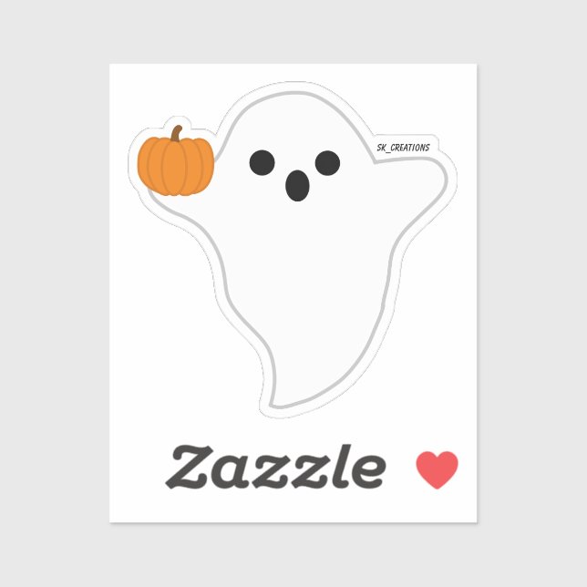 Pumpkin Ghost  (Sheet)