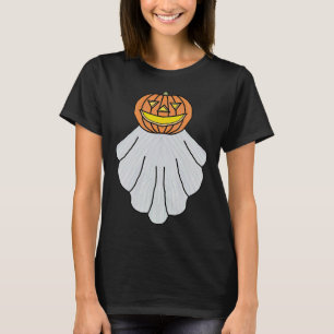 Pumpkin Ghost (vivid) - Women's T-Shirt