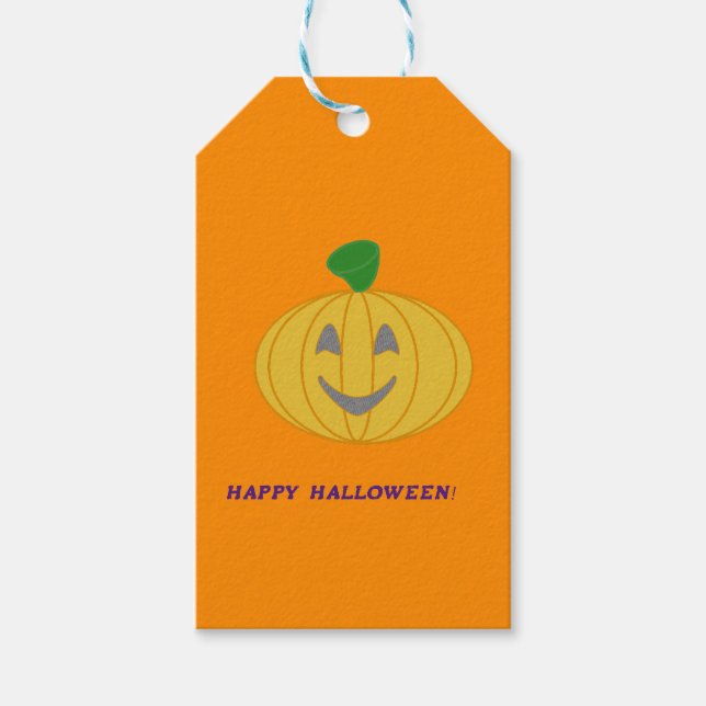 Pumpkin Gift Tags (Front)