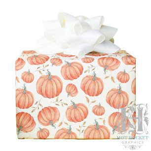 Pumpkin Gift Wrapping Paper