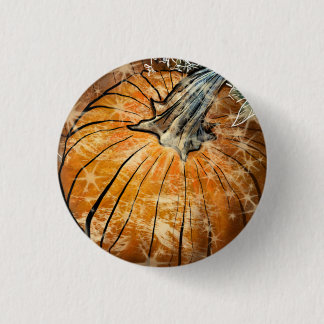 Pumpkin Glam 3 Cm Round Badge