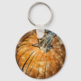 Pumpkin Glam Key Ring