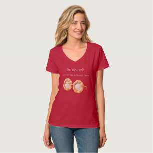 Pumpkin Glasses Be Yourself T-Shirt