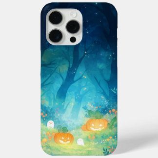 Pumpkin Glow and Ghostly Giggles iPhone 15 Pro Max Case