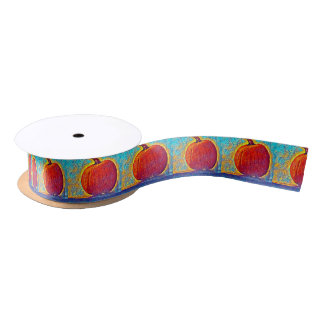 Pumpkin Glow Satin Ribbon