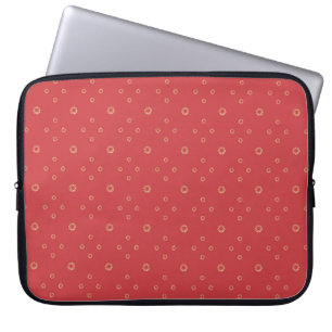 Pumpkin   Golden Zinnia Sun Laptop Sleeve