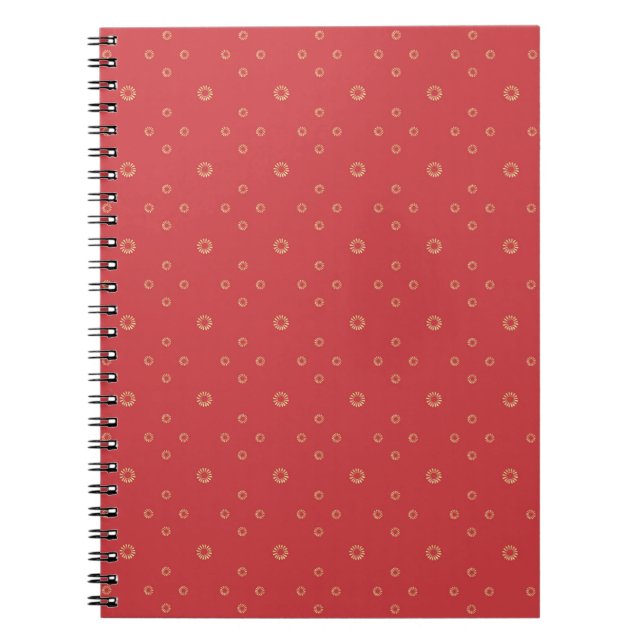 Pumpkin | Golden Zinnia Sun Notebook (Front)