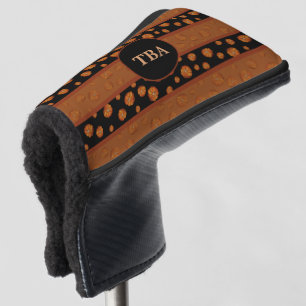 Pumpkin Golf Putter Cover