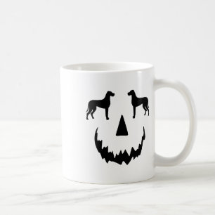 Pumpkin Great Dane Halloween Coffee Mug