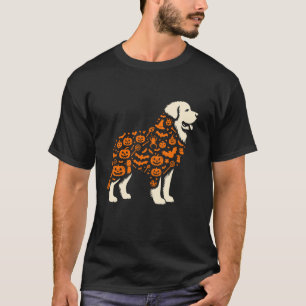 Pumpkin Great Pyrenees Candy Halloween Dog Mens Wo T-Shirt