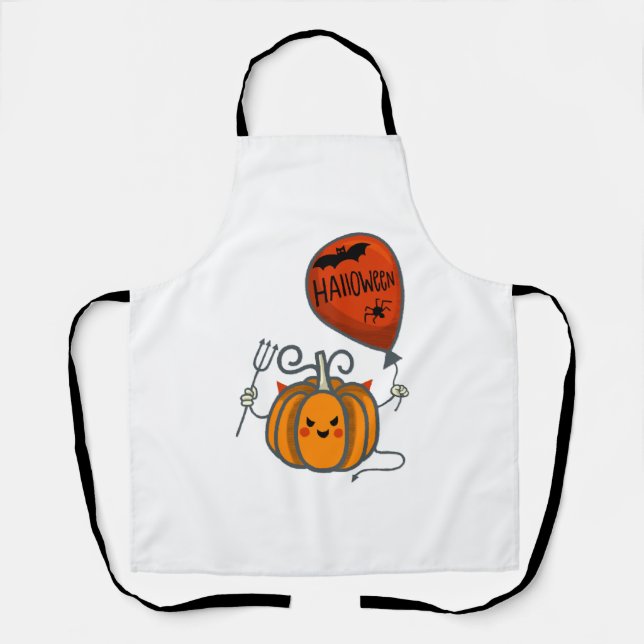 Pumpkin Halloween                                  Apron (Front)