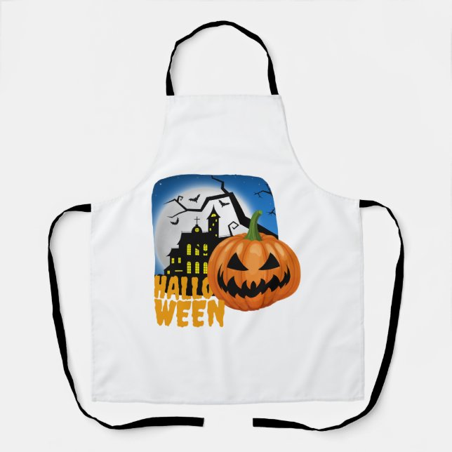 Pumpkin Halloween                                  Apron (Front)
