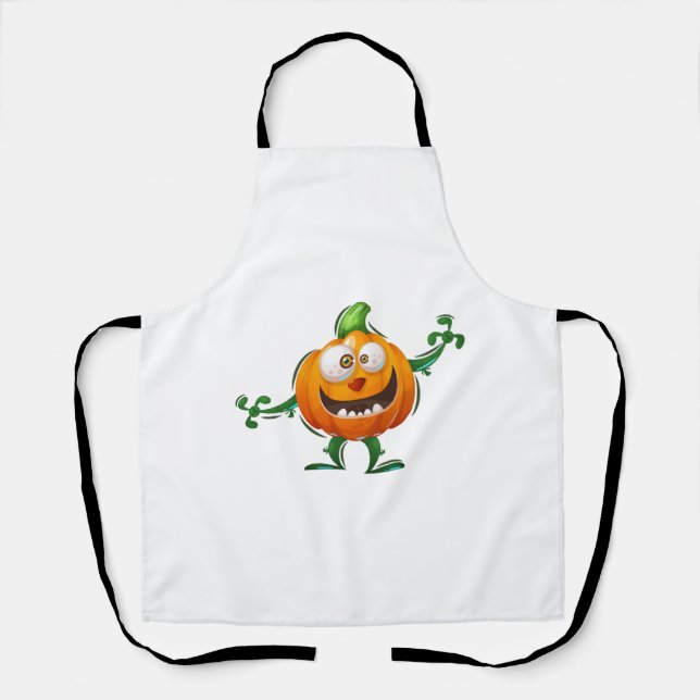 pumpkin halloween         apron (Front)