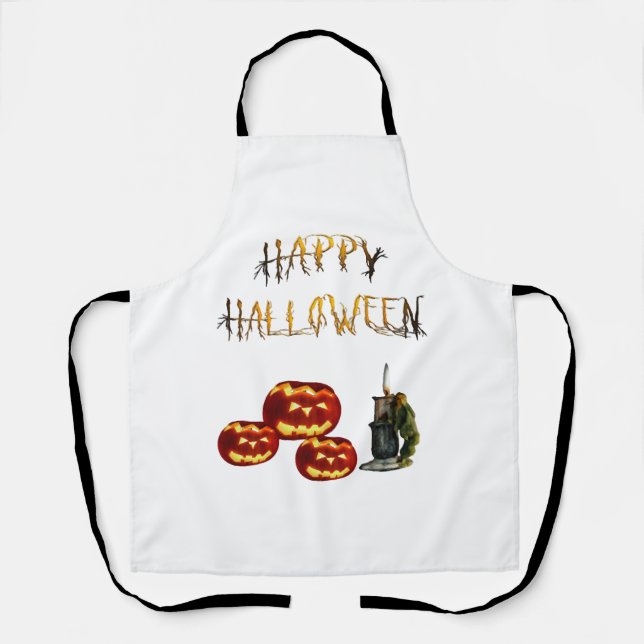 Pumpkin Halloween                                  Apron (Front)
