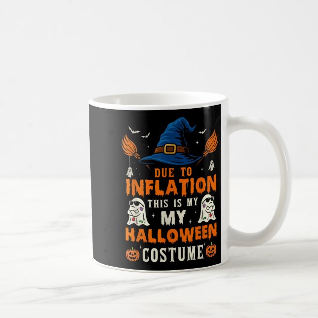 Pumpkin Halloween Costume Men Women Funny Hallowee Coffee Mug (Right)