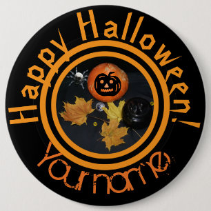 Pumpkin Halloween decor 6 Cm Round Badge