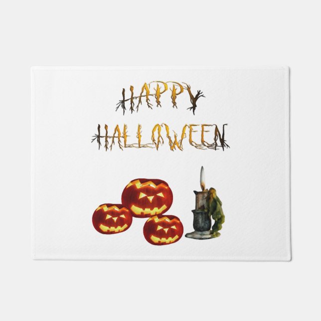 Pumpkin Halloween                                  Doormat (Front)