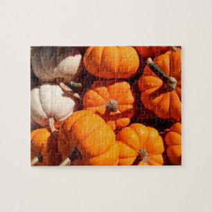 Pumpkin halloween jack o lantern orange pumpkins jigsaw puzzle
