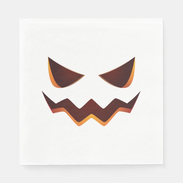 Pumpkin Halloween                              Napkin (Front)