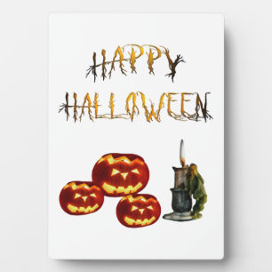 Pumpkin Halloween                                  Plaque