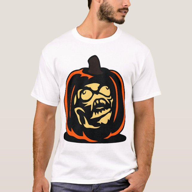 Pumpkin Halloween T-Shirt (Front)