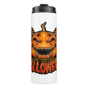 pumpkin halloween t shirt halloween thermal tumbler