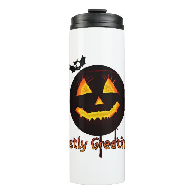 Pumpkin Halloween             Thermal Tumbler (Front)
